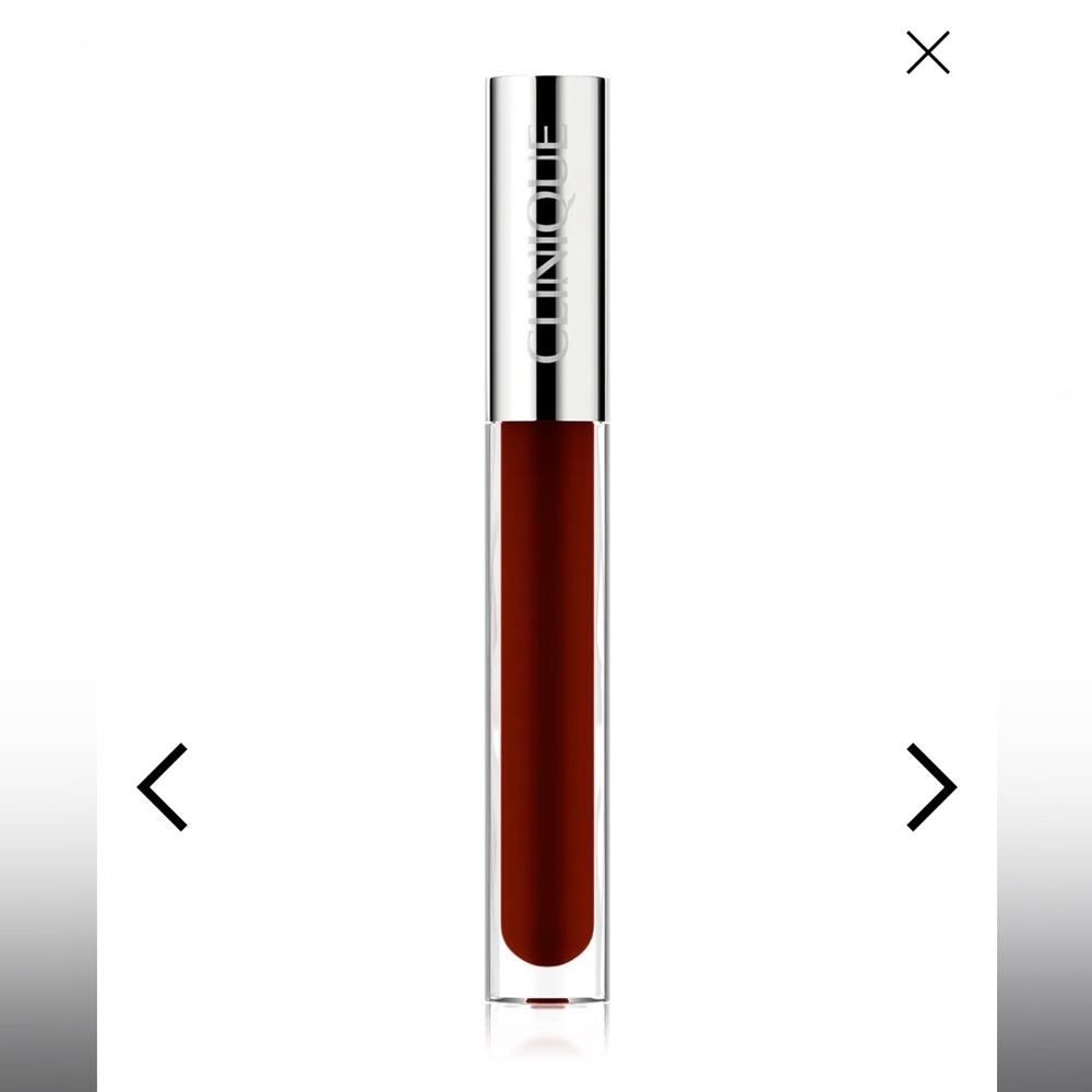 NEW FULL SIZE CLINIQUE PUSH POP LIQUID LIPSTICK IN SHADE BLACK HONEY POP